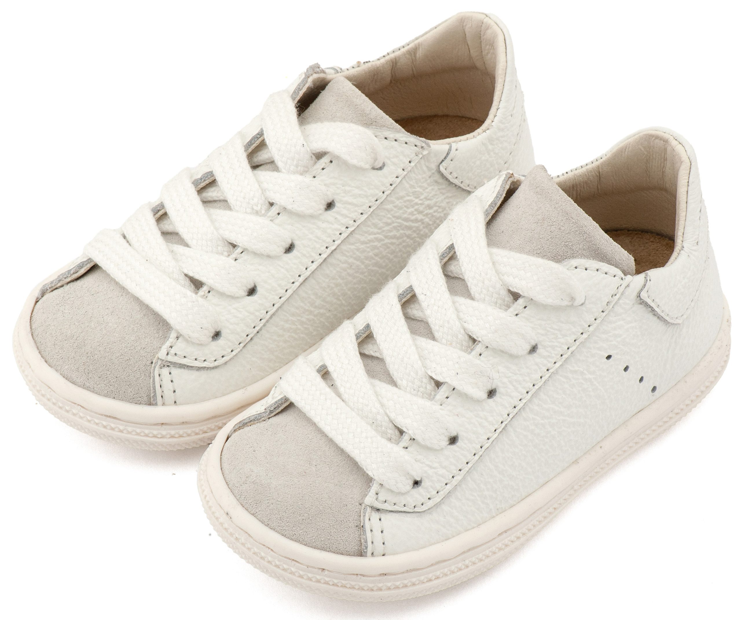 BS3097-WHITE-BABYWALKER Δετά Σνίκερς BS3097 Λευκό - Image 1