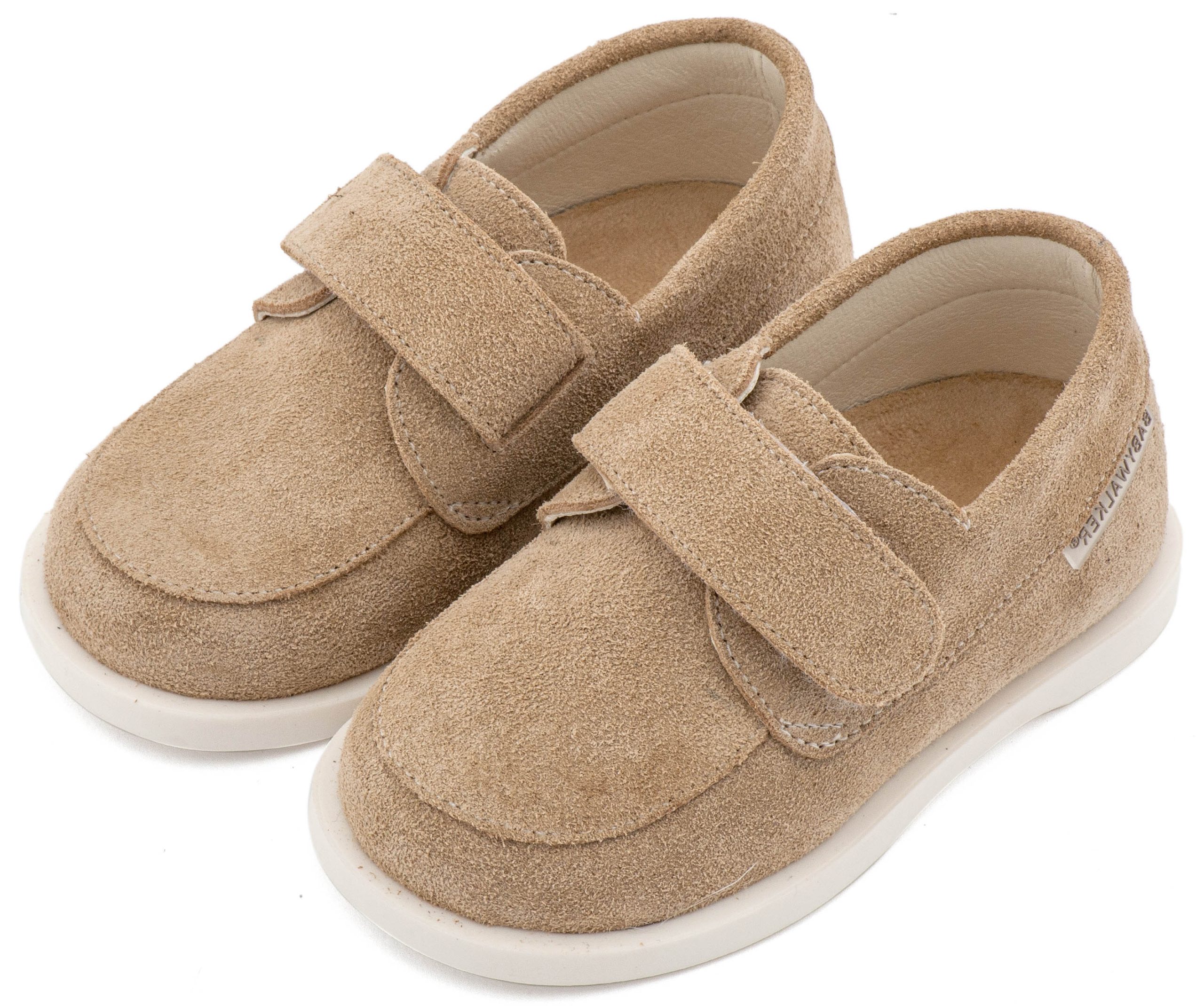 BW4314-BEIGE-BABYWALKER Καστόρινο Μοκασίνι BW4314 Πούρο - Image 1