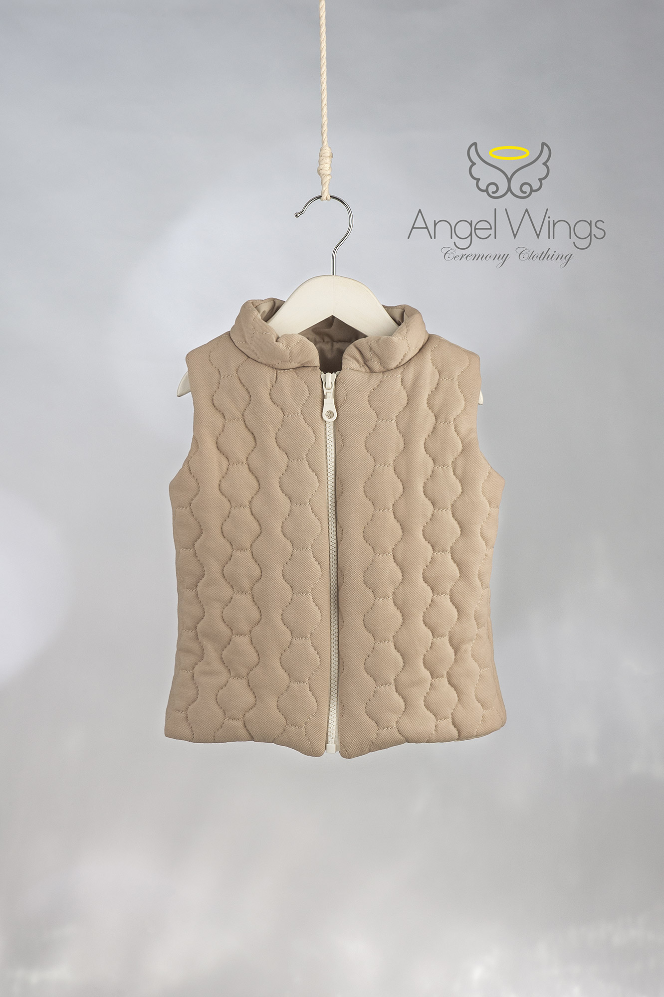Angelwings_327_2 Puffer Vest - Image 1