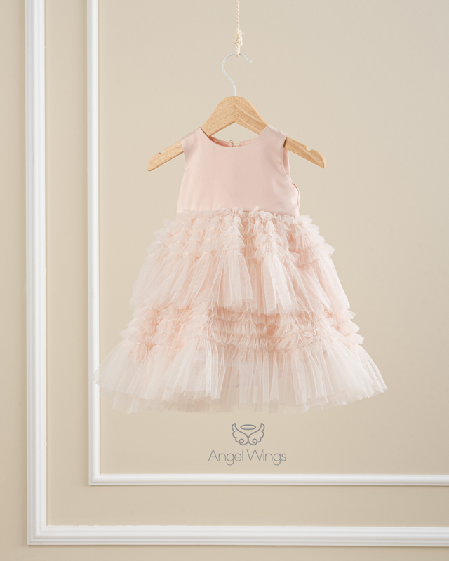 angelwings_277NUDE_1 Dress Set Valentina - Σάπιο Μήλο - Image 1